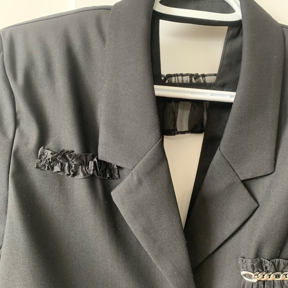 Crop blazer - Picture 3 of 5